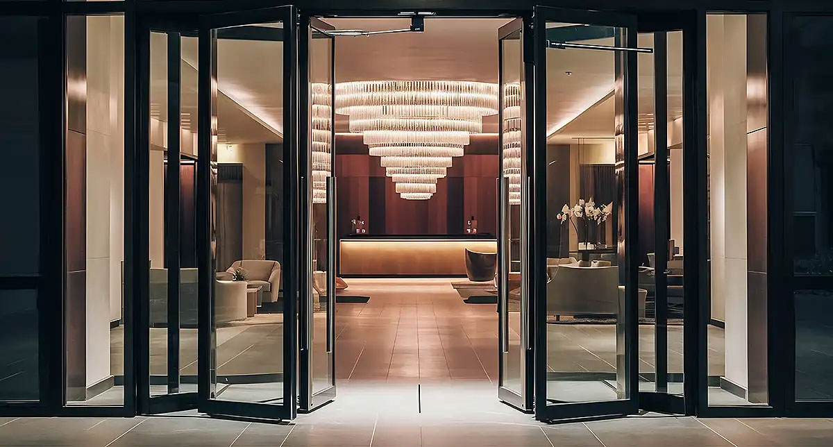 custom hospitality storefront glass design strategies